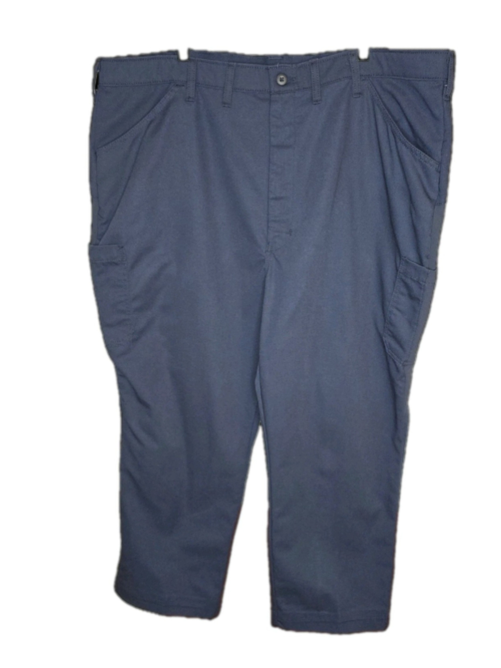 Red Kap PT62NV2 Pants Mens 46x27 Navy Work Utility Cargo Touchtex